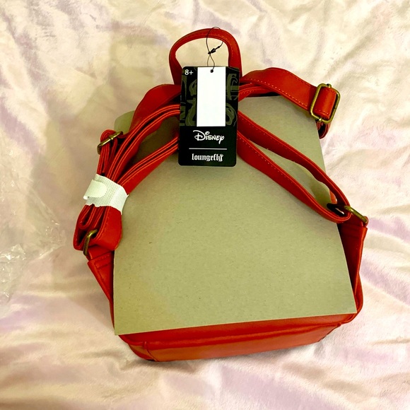 NWT Loungefly Mickey Mouse Disney Diagonal Pocket Mini - Picture 6 of 7